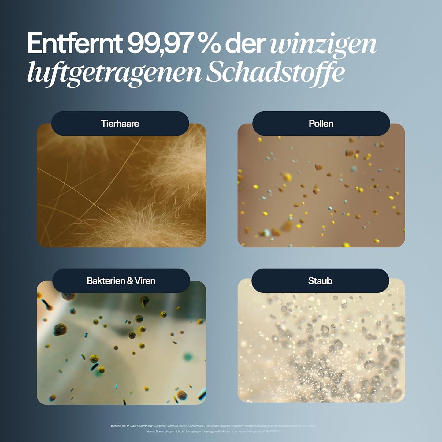 Luftreiniger Blue Pure 211i Max, Grosser Raum, bis zu 141 m²