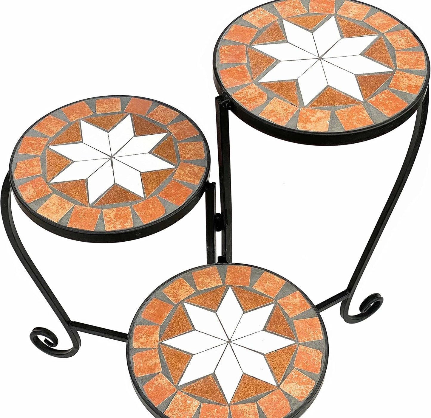 Blumentreppe Mosaik
