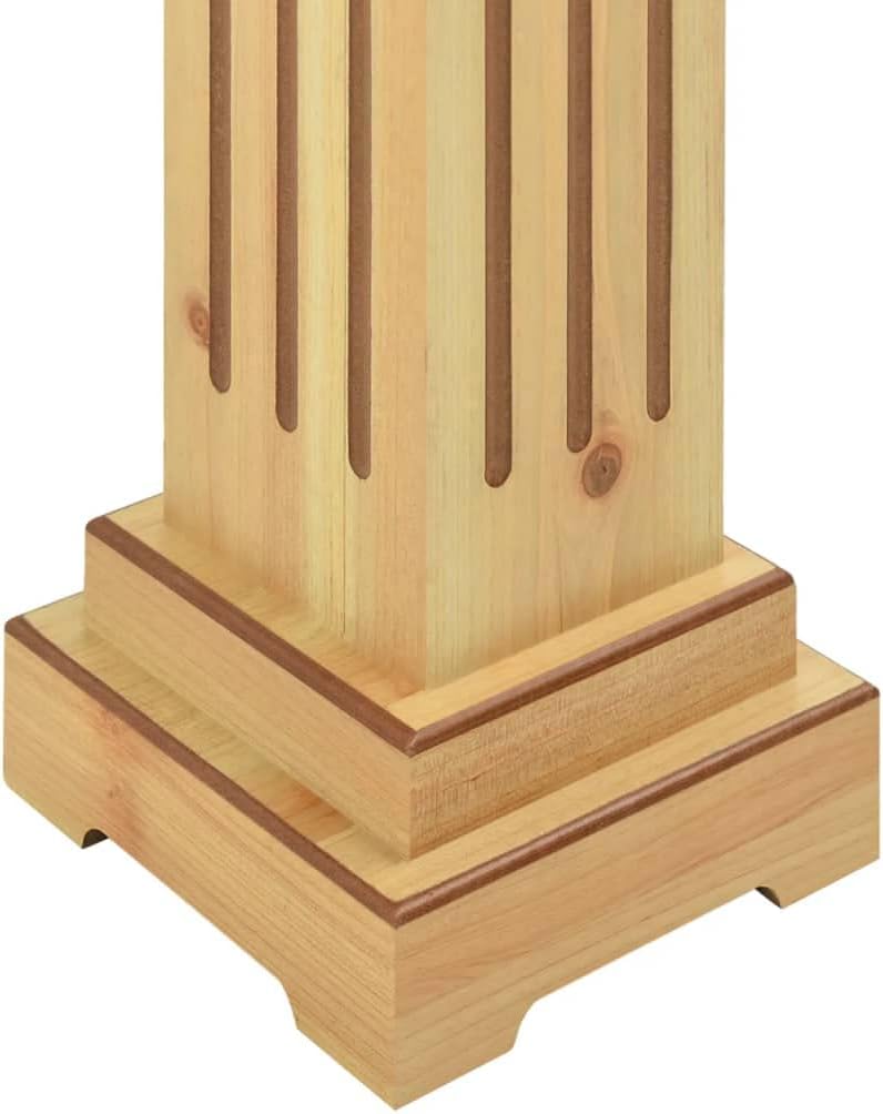 Blumensäule, Holzfarben