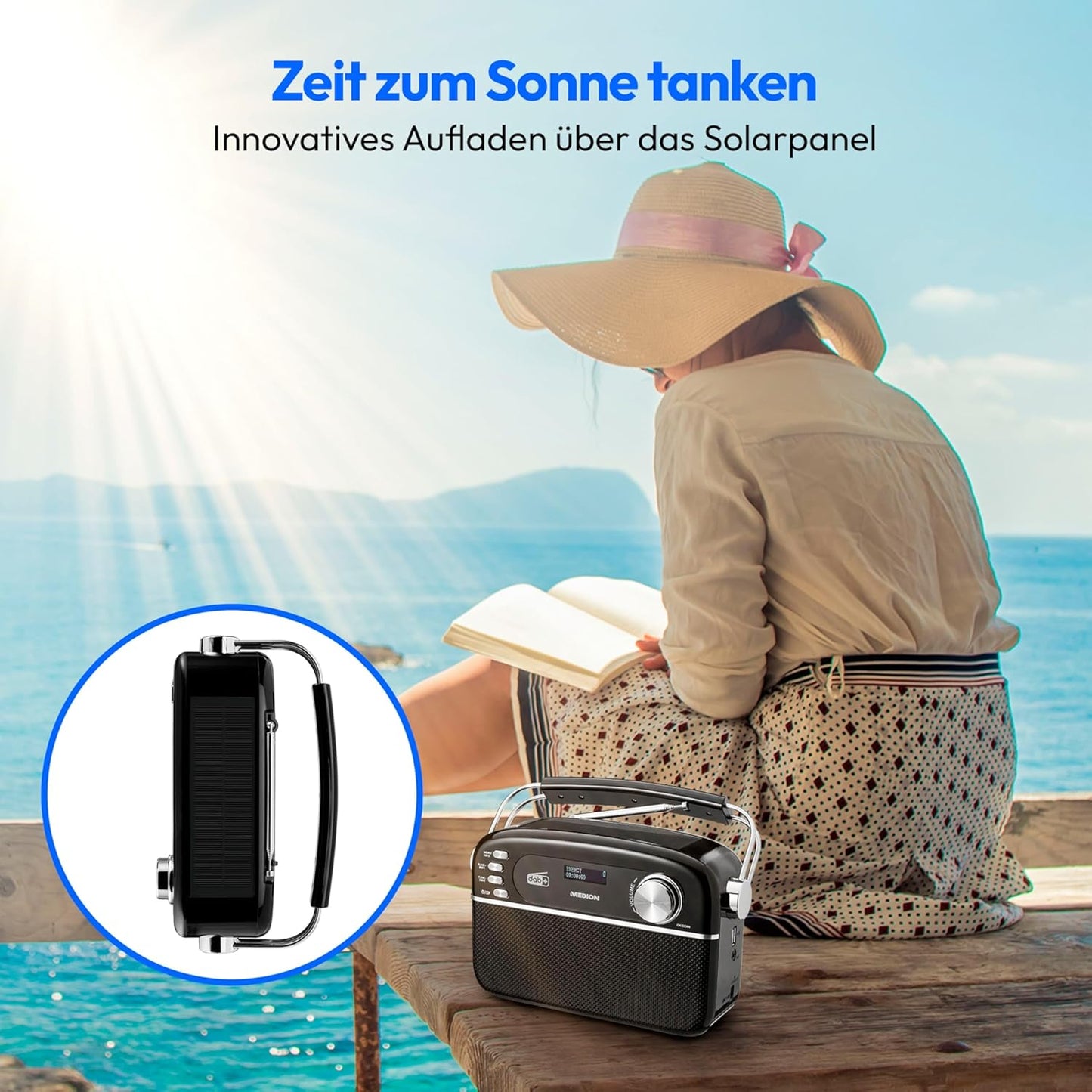 DAB+ Radio LIFE E66809, schwarz