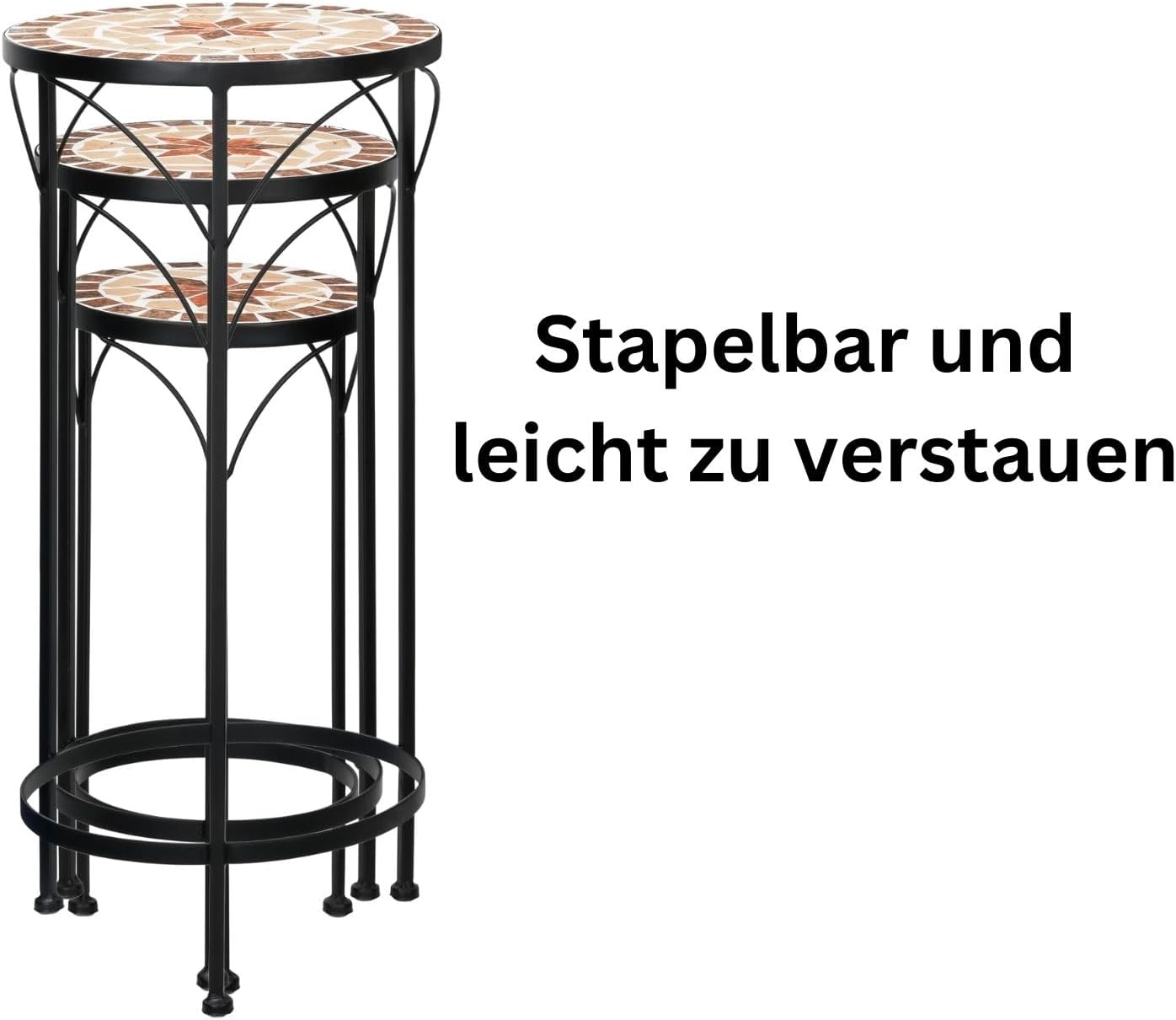 Mosaik Blumenhocker Set