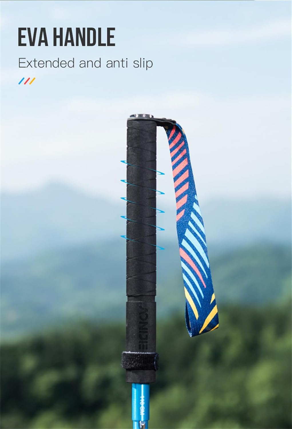 Faltbare Z-Wanderstöcke, 110CM