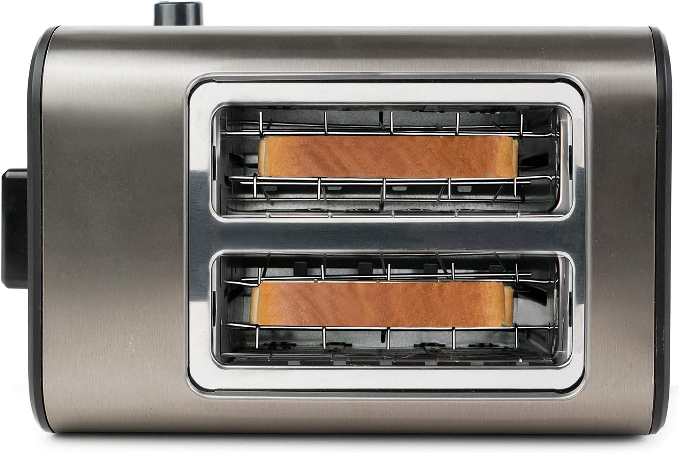 Toaster mit 2 extra breiten Schlitzen, 2 extra breite Schlitze Ohne Klemmen