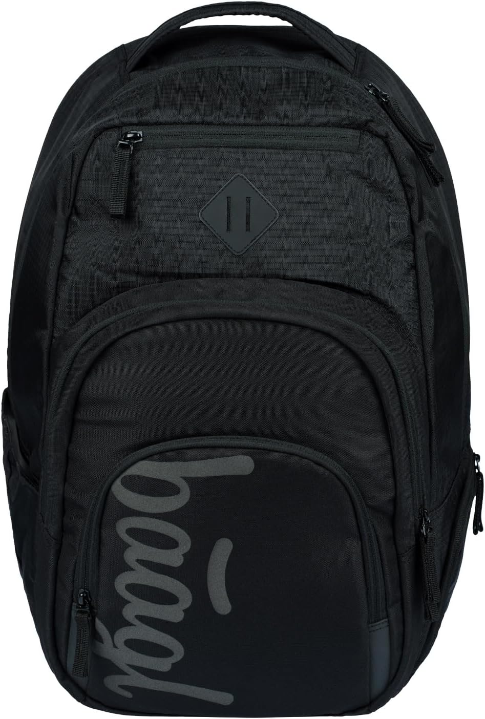 Schulrucksack-Set mit Laptopfach (3-teilig), Schwarz