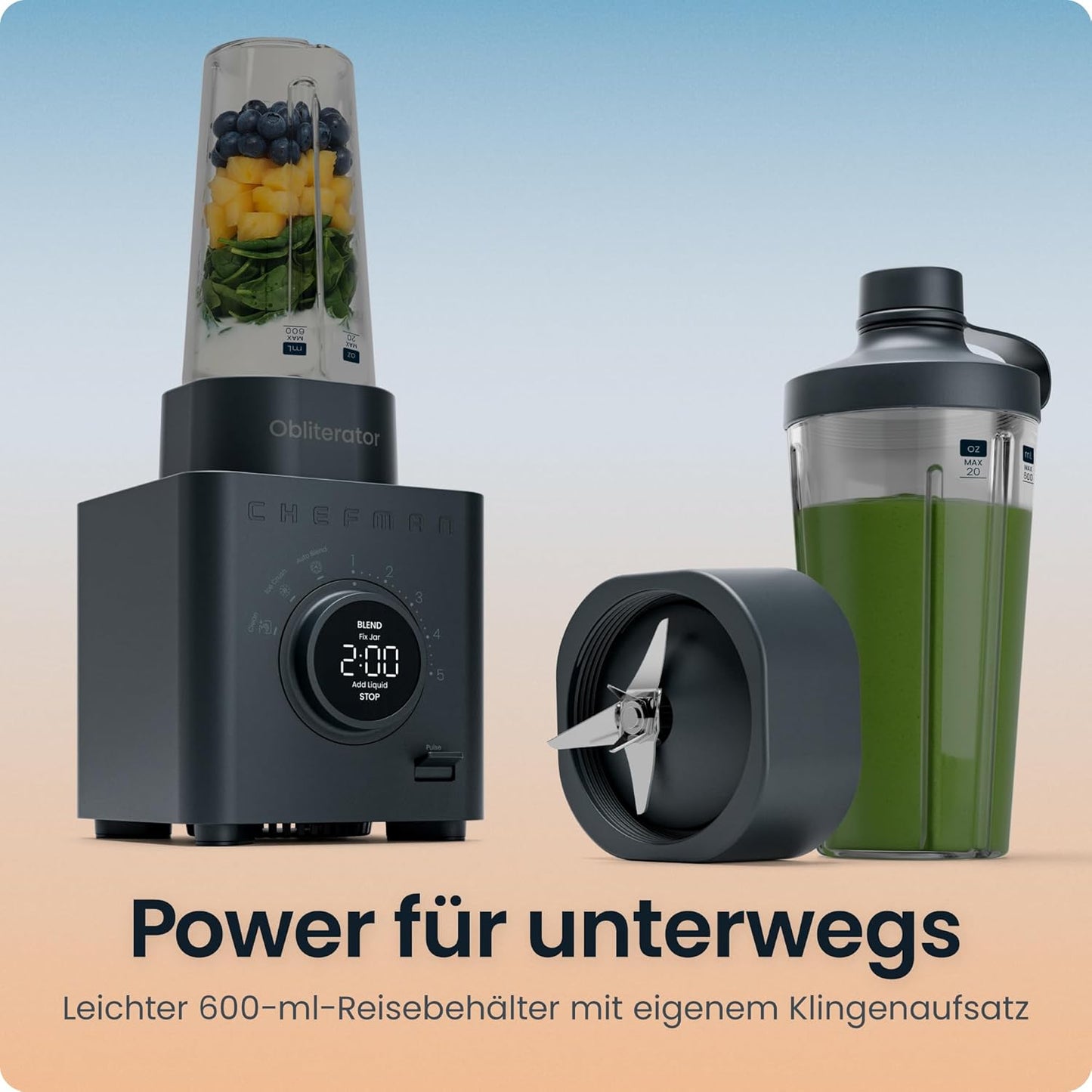 Standmixer Obliterator, Midnight