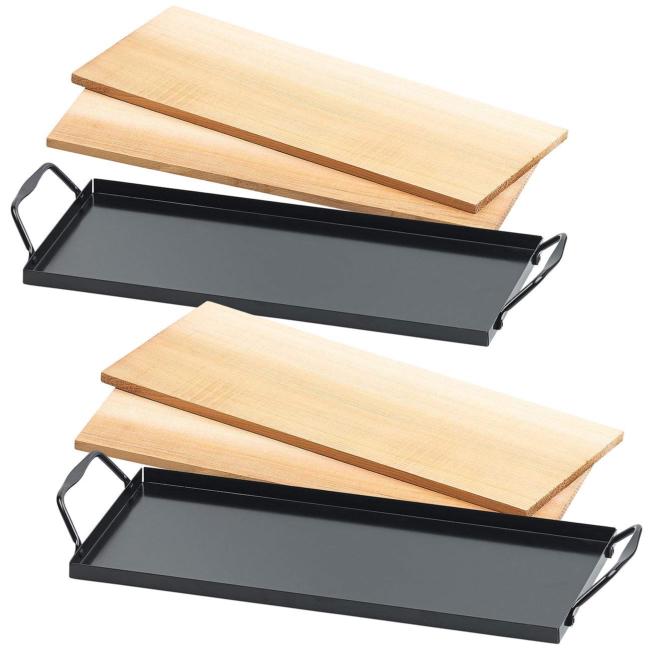4 x Räucherbretter