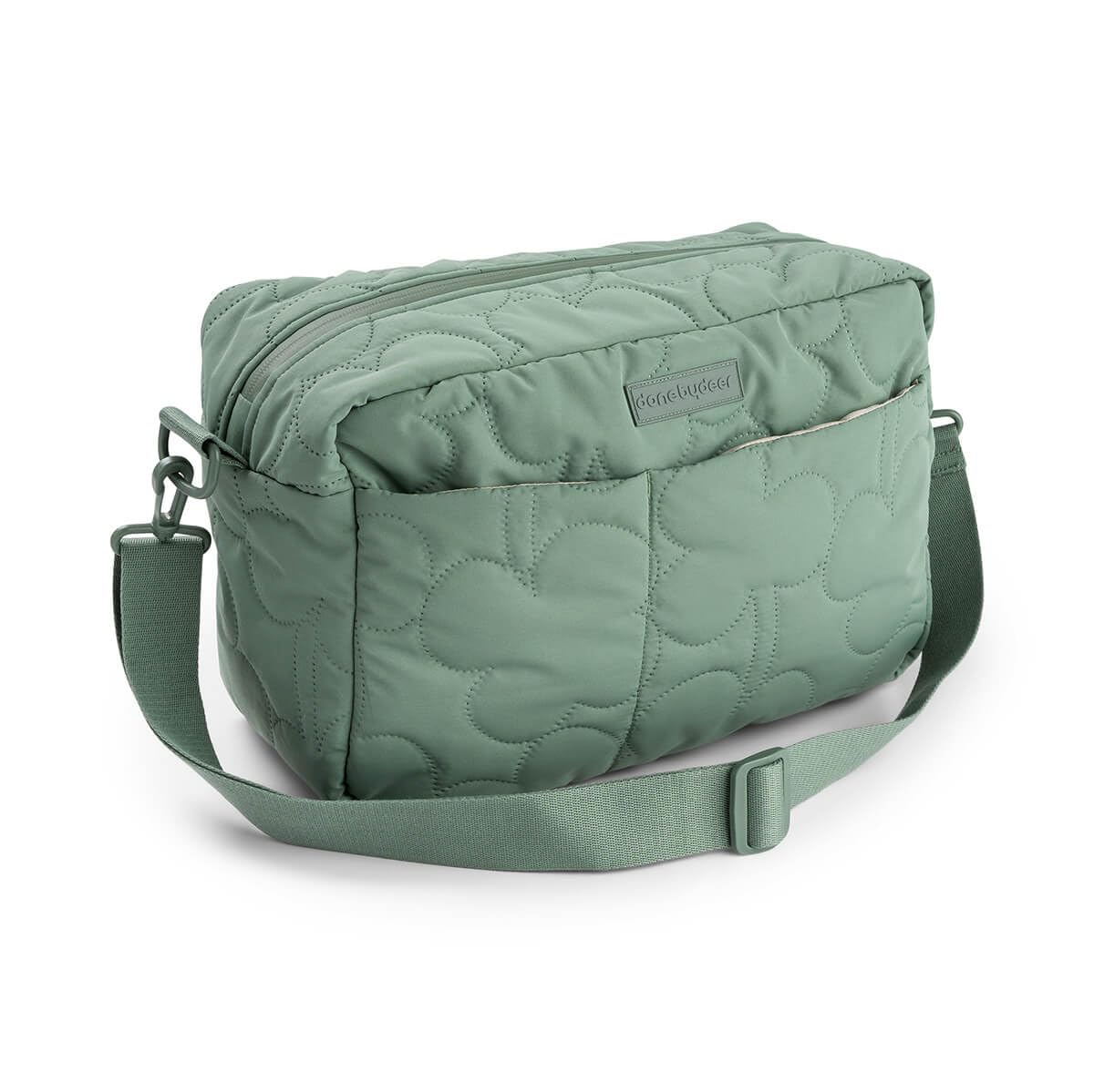 Kinderwagentasche Quilted, Grün