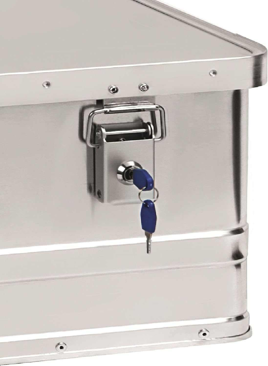 Abschliessbare Aluminiumbox BASIC 40, 40 Liter + Schloss