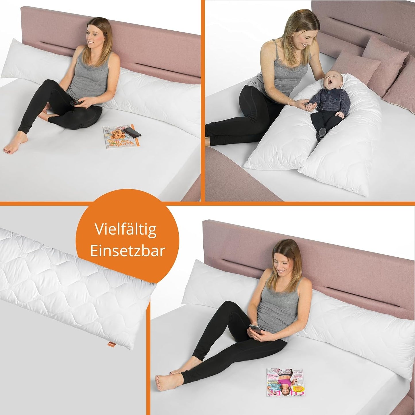 Seitenschläfer Body Pillow 40 x 145 cm, 40 x 145 cm 1