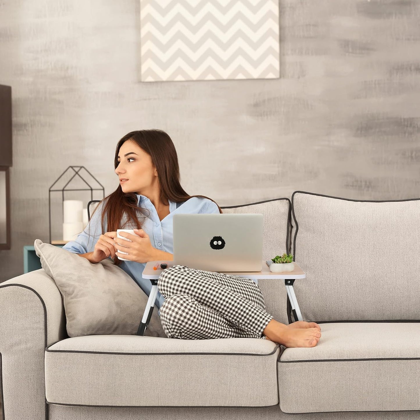 Klappbarer Laptoptisch für Bett & Couch