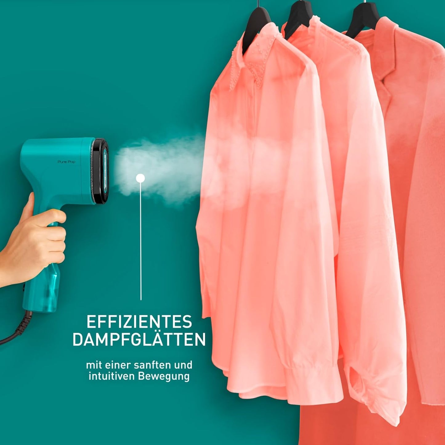 Dampfbürste Pure Pop, Grün
