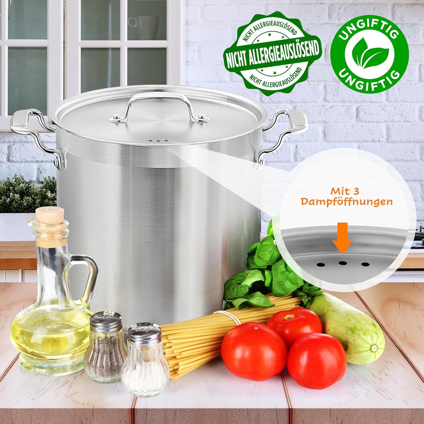 Suppentopf, 15L, 15 Liter