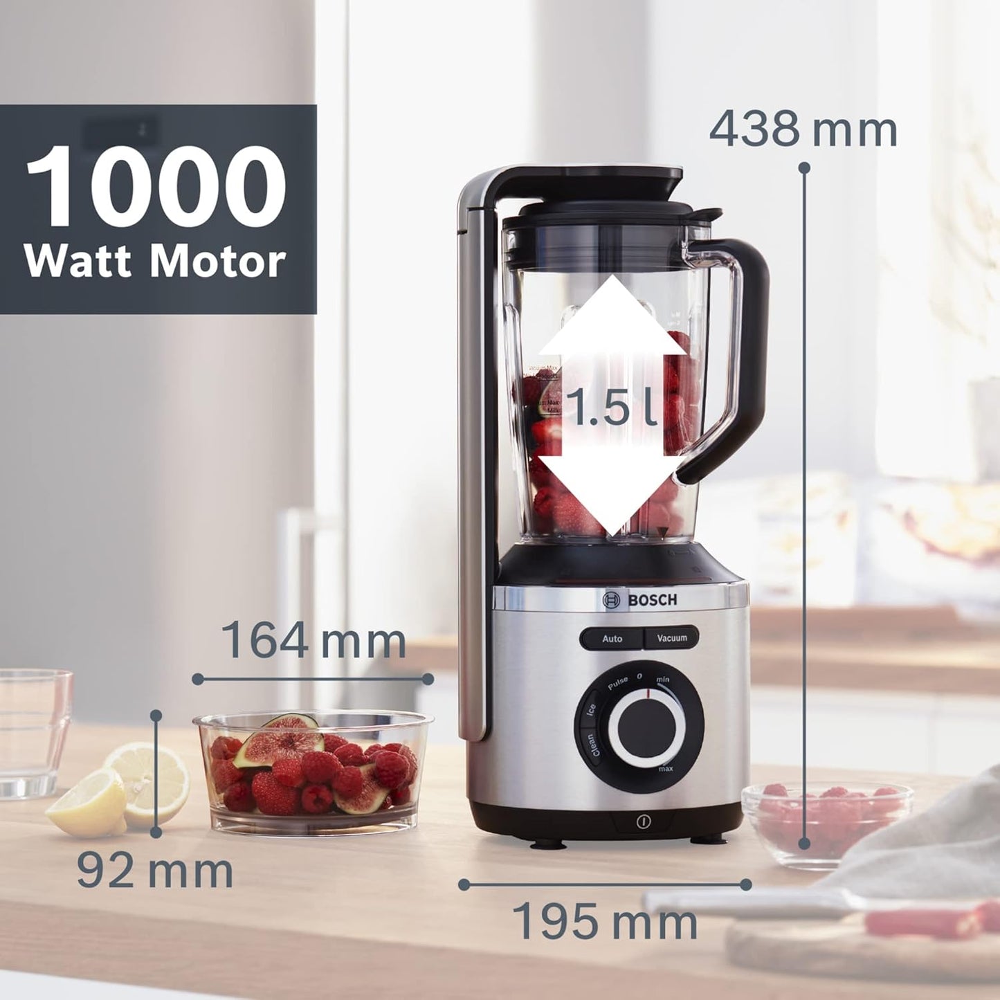 VitaMaxx Vakuum-Standmixer