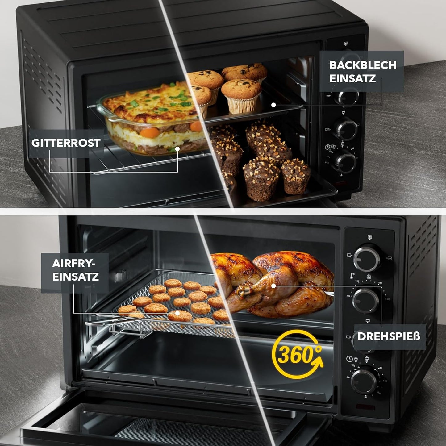 Minibackofen, 60L