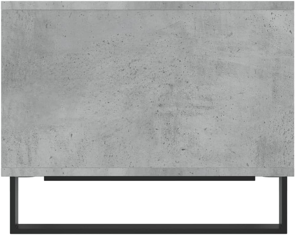 Rechteckiger Couchtisch, Betongrau