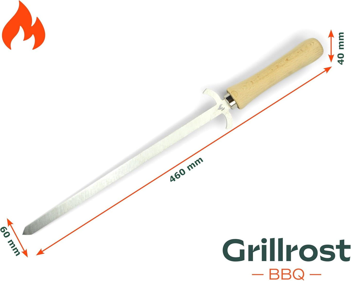 BBQ-Drehspiess Set, Grillspiess Set