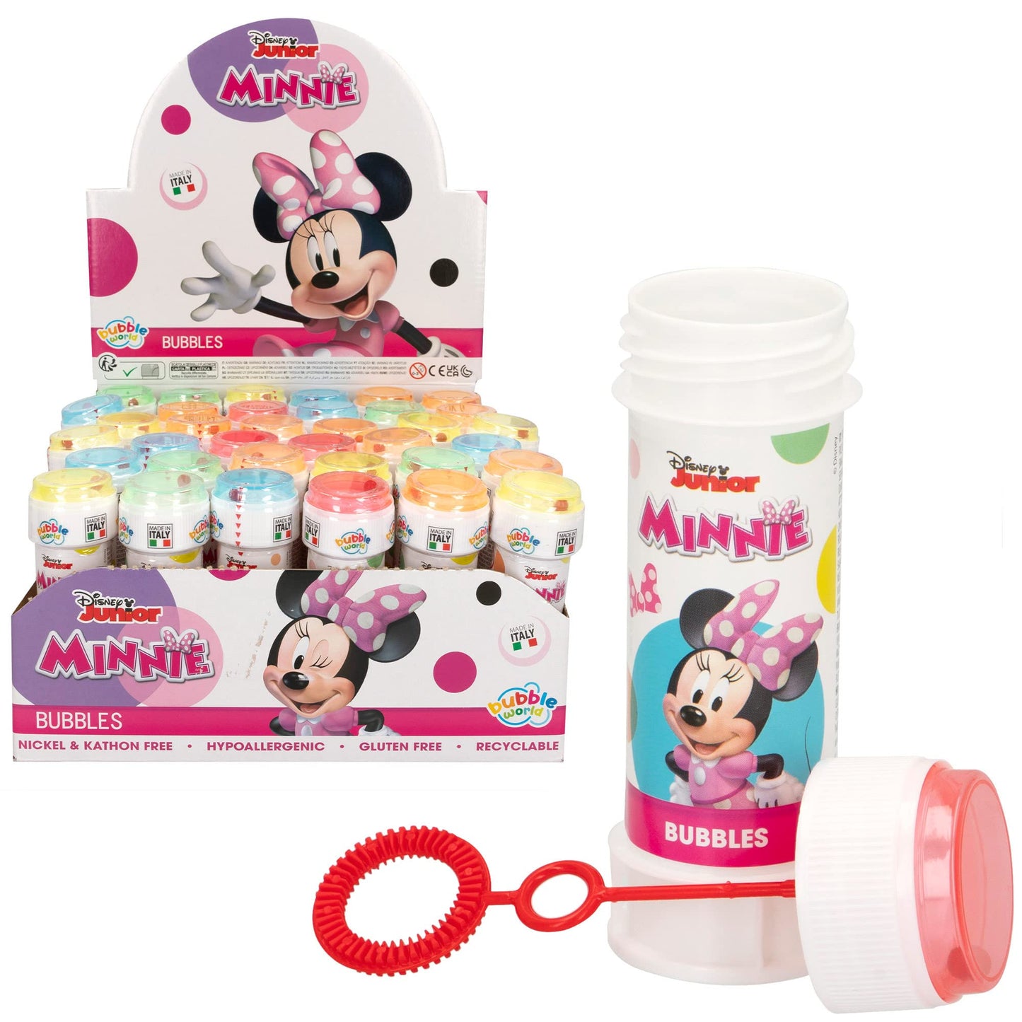 36-teiliges Seifenblasen-Spielzeugset, Minnie Maus