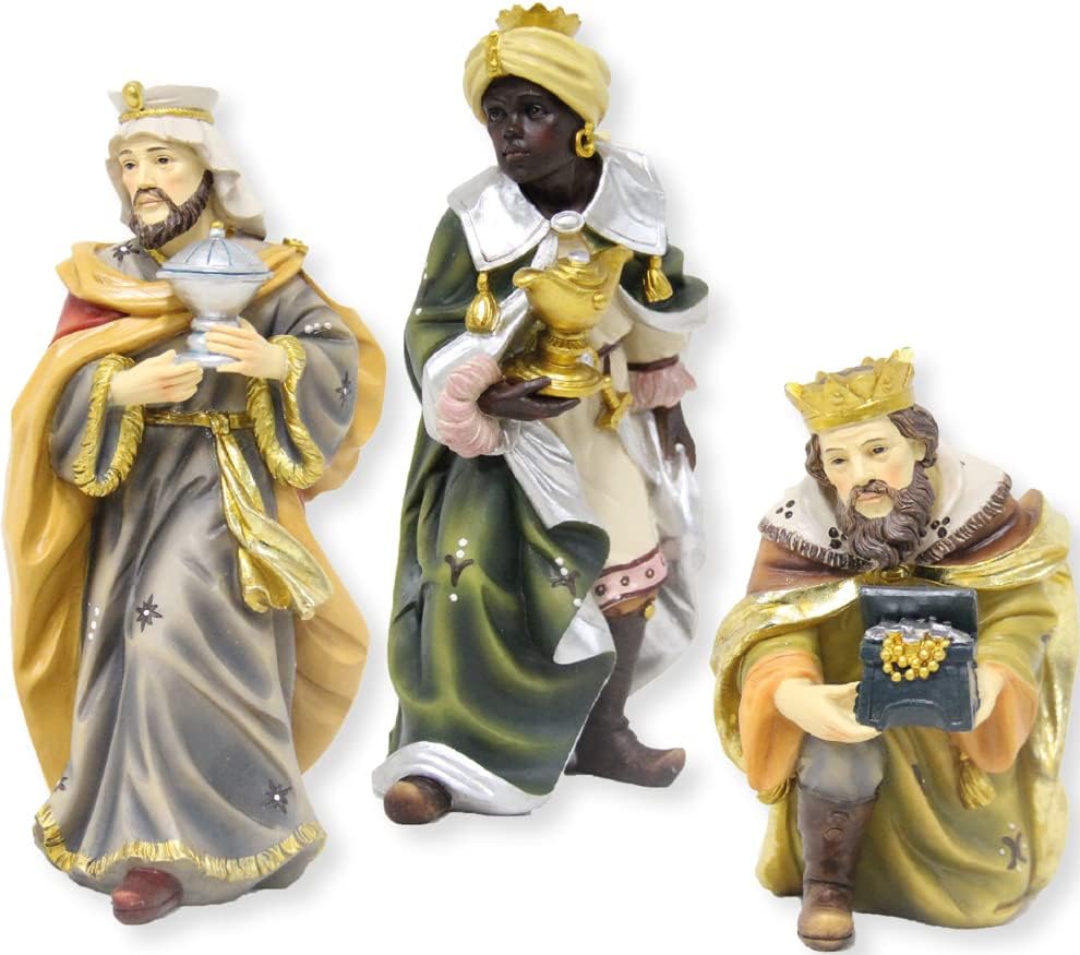 Krippenfiguren - Die heiligen drei Könige
