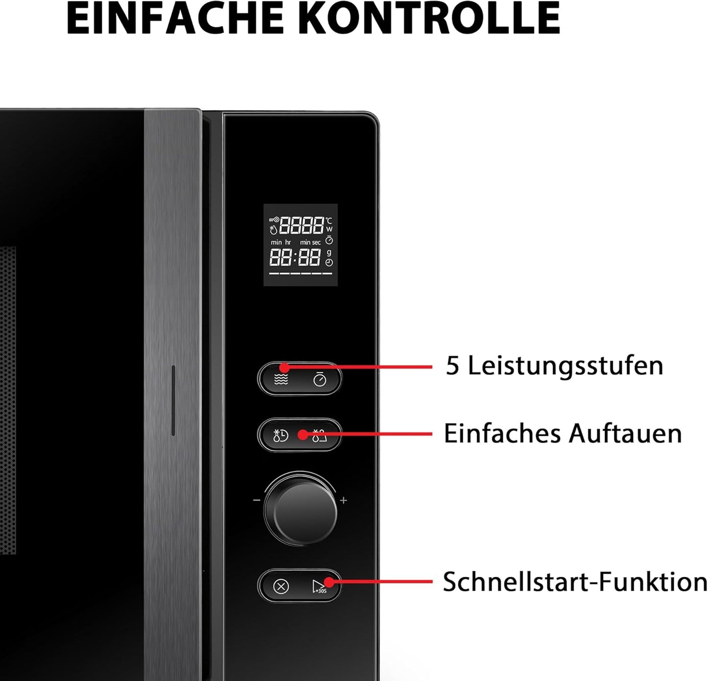 Solo Mikrowelle 20l, 20L Solo Digital
