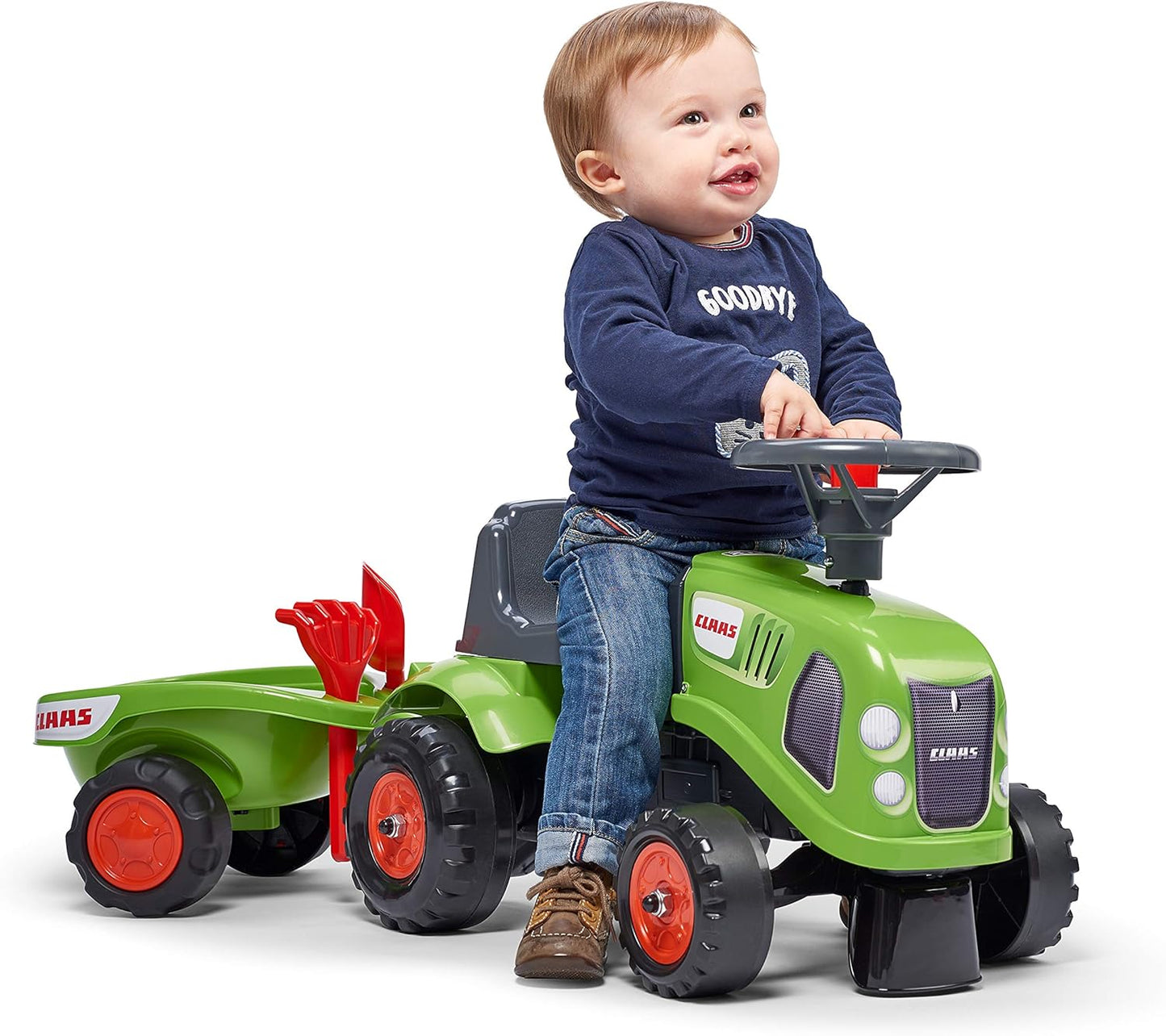 Claas Traktor mit Anhänger & Zubehör