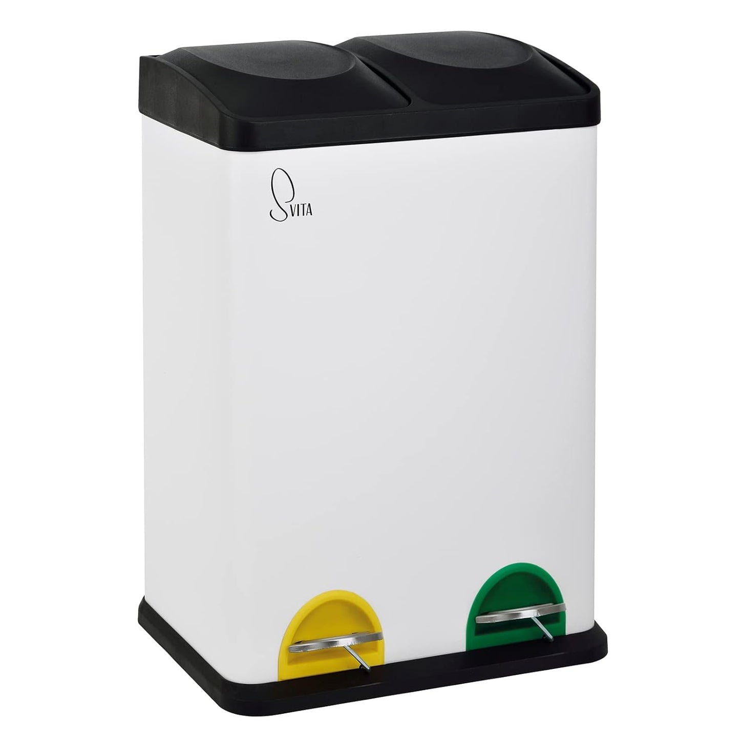 2x20L Treteimer TC2X20, Weiss
