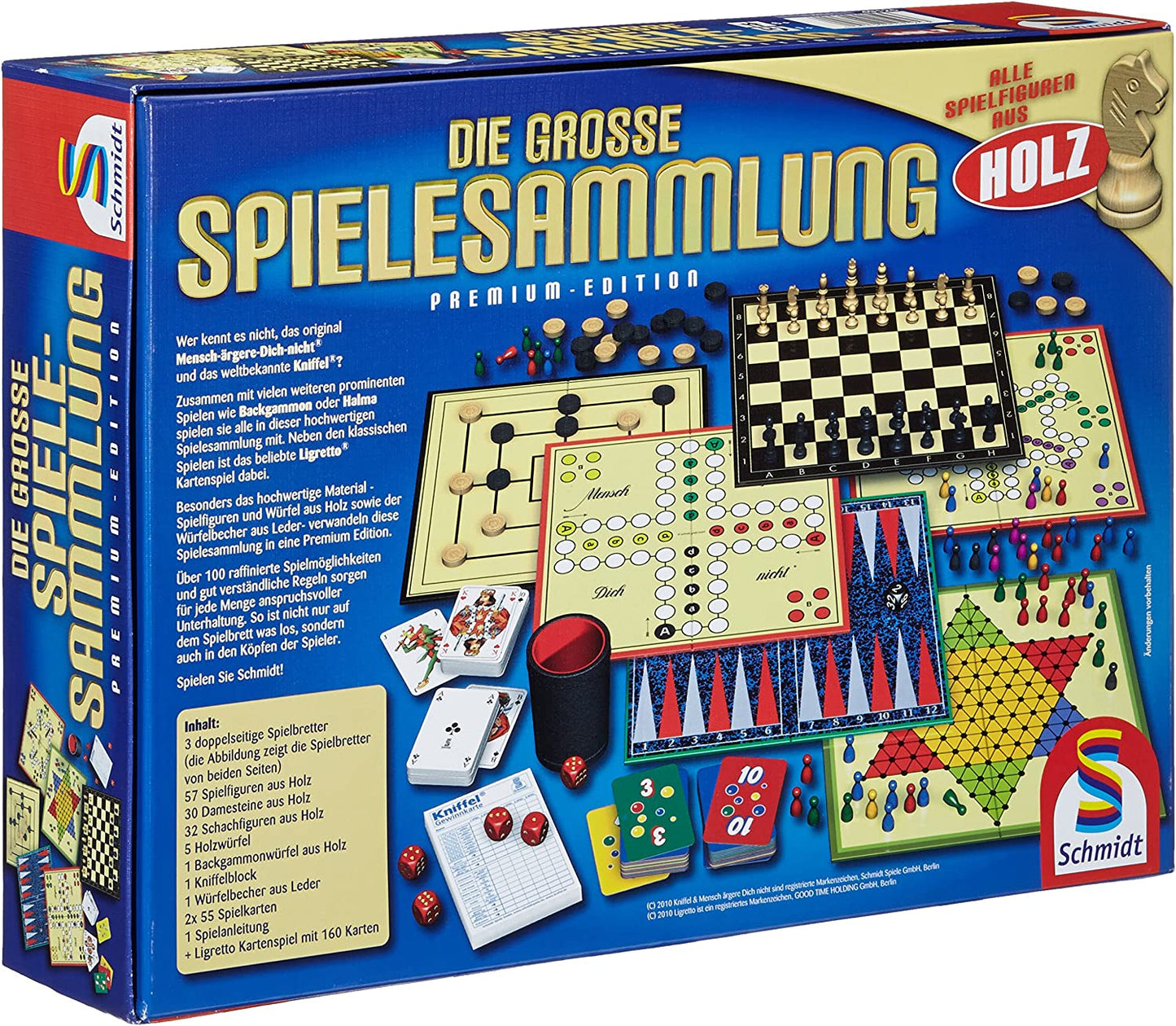 Spielesammlung: Die grosse Spielesammlung, Brettspiel, Single