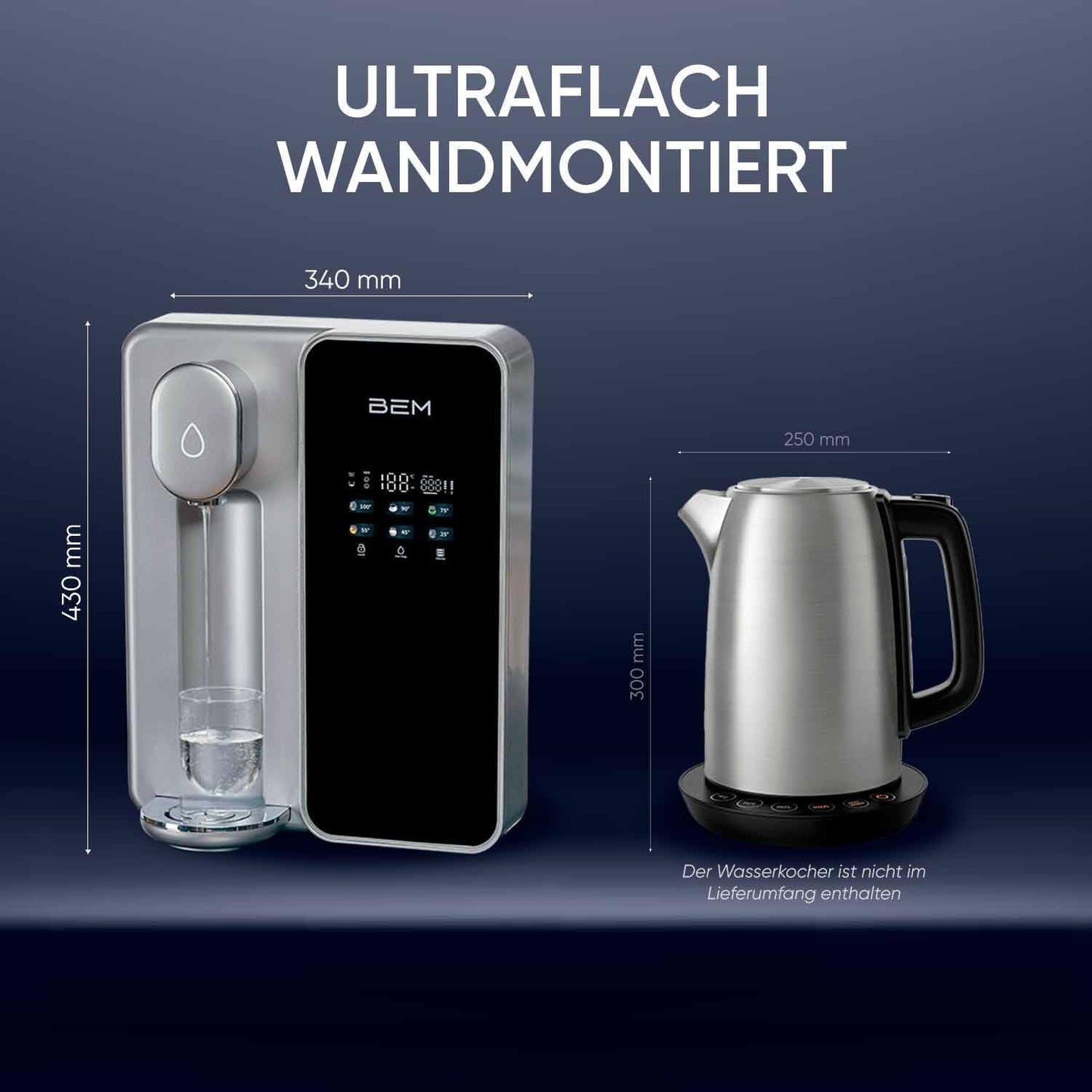Unicora Osmoseanlage mit Heisswasser