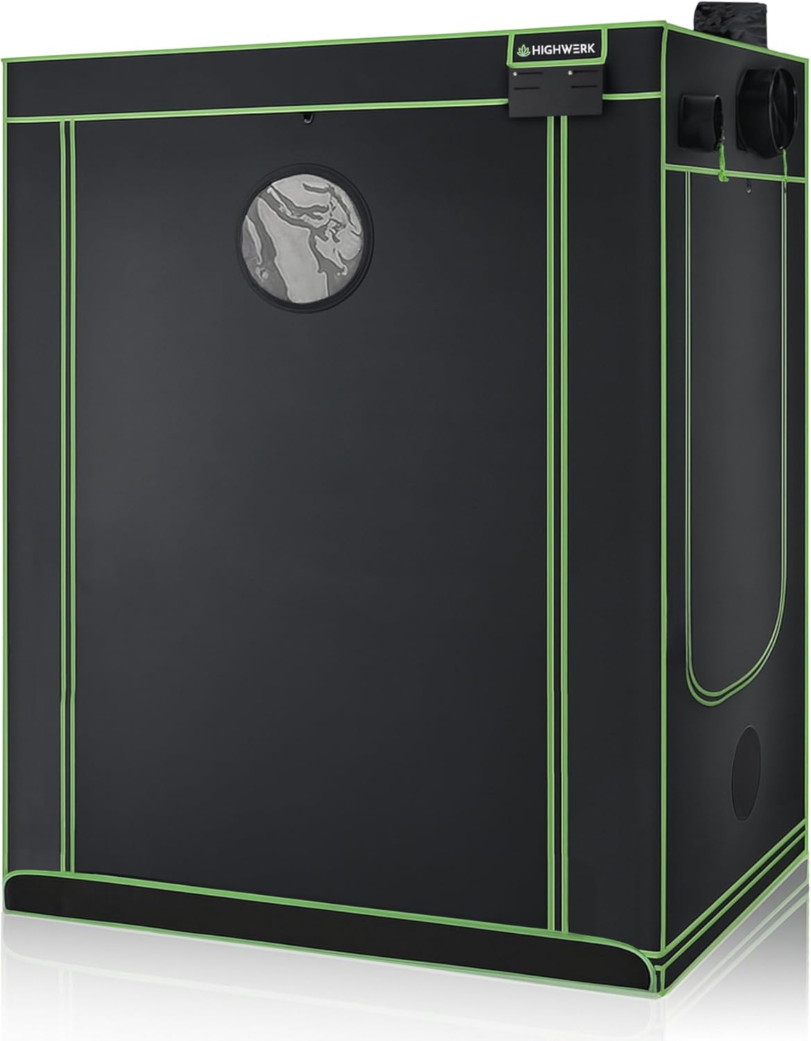 Indoor Growzelt mit 2-Wege-Zipper, 140x140x200cm