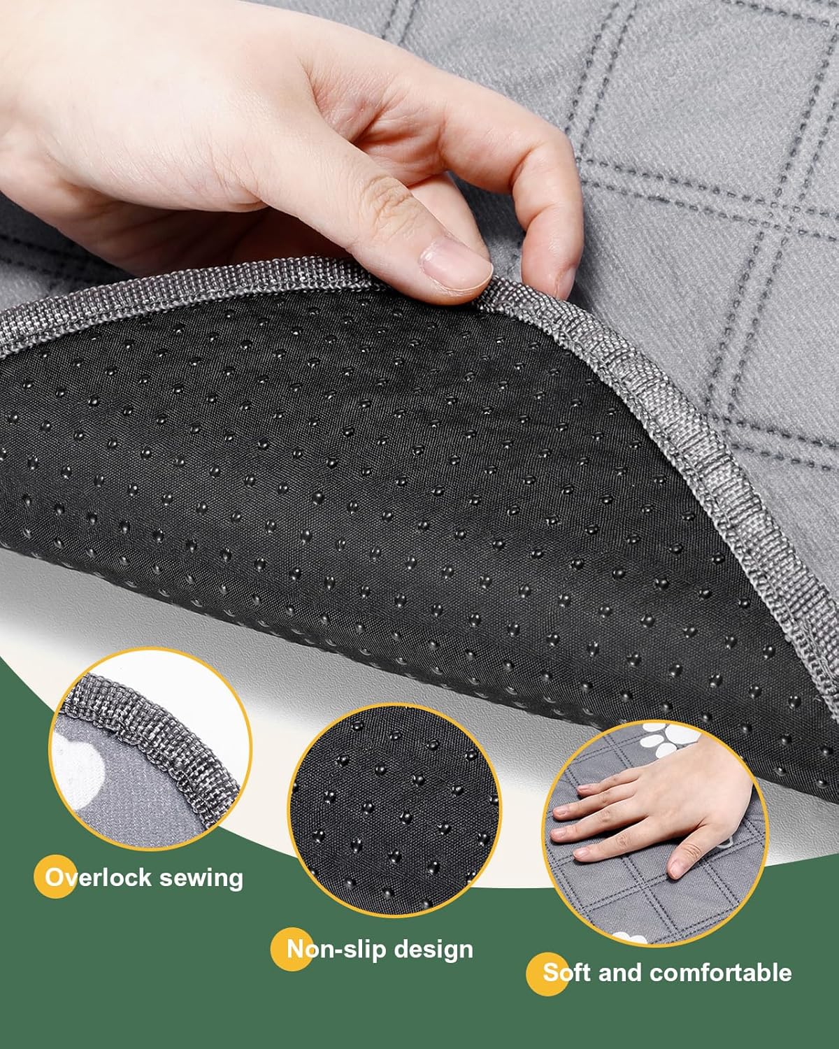 Waschbare Hundetrainingspads, 2er-Set, 120x90 cm, 120×90 2Stk