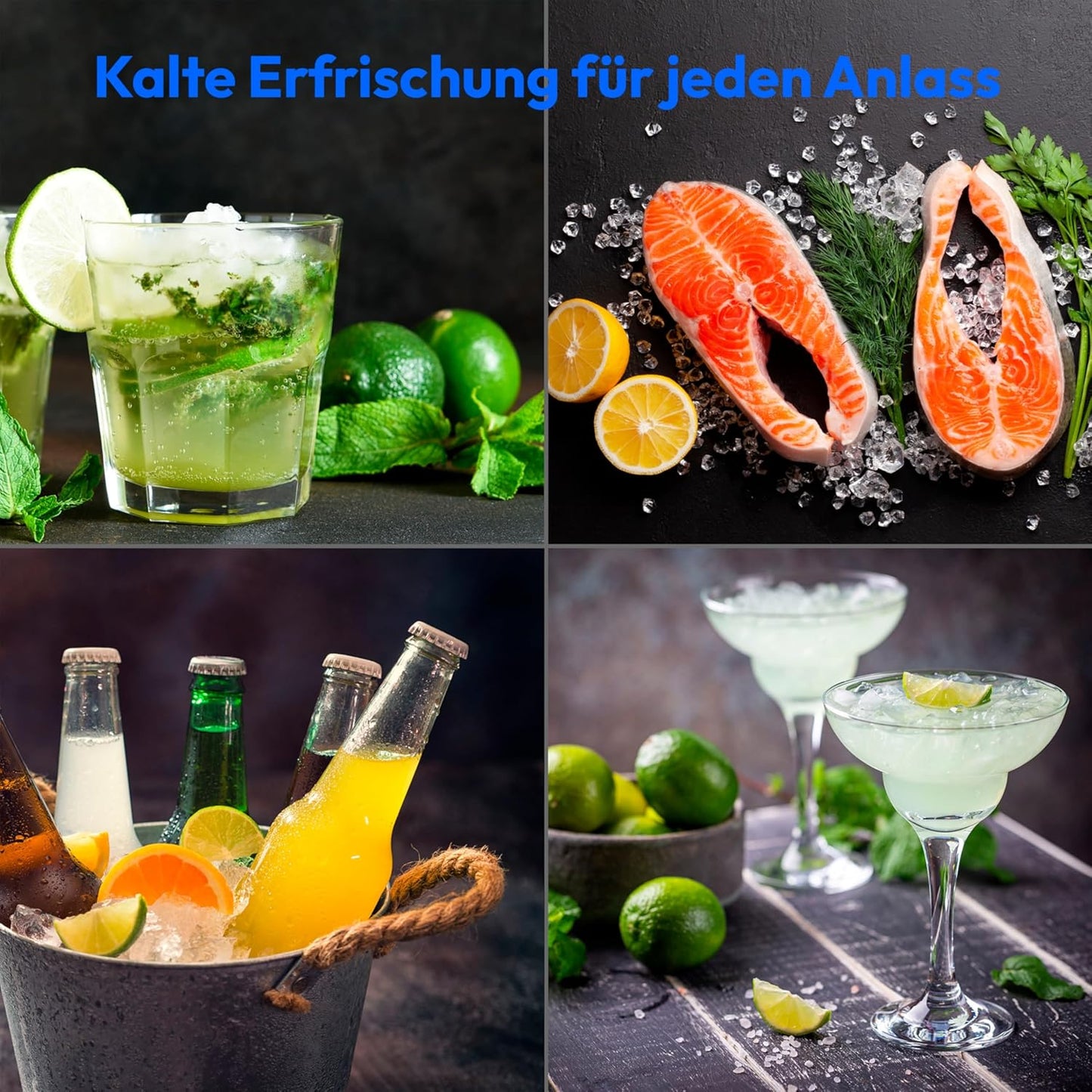 Eiswürfelmaschine MD11960 (Nugget & Crushed Ice), 15kg, Nugget | Crush