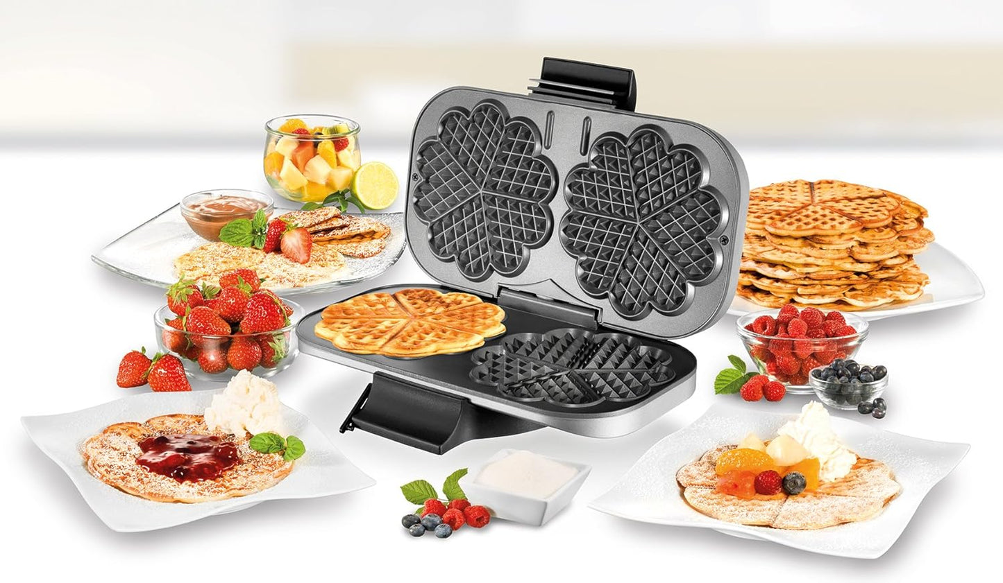 Doppel-Waffelautomat 48241 mit Temperaturregelung, Single