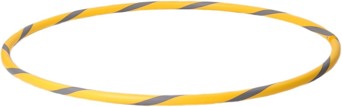Hula Hoop Reifen für Kinder, Ø80cm Gelb-Grau