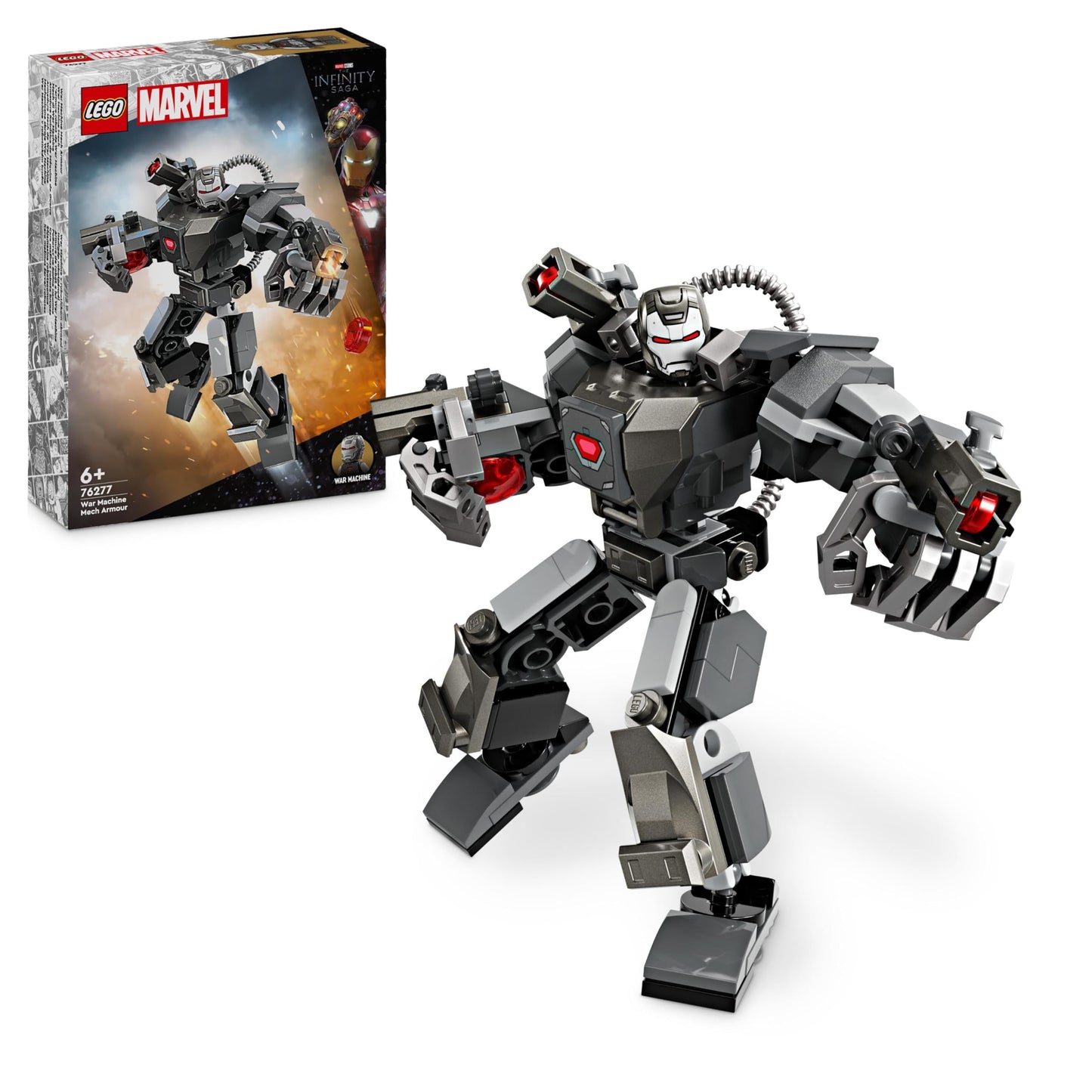 War Machine Mech Spielset mit Shootern, Single