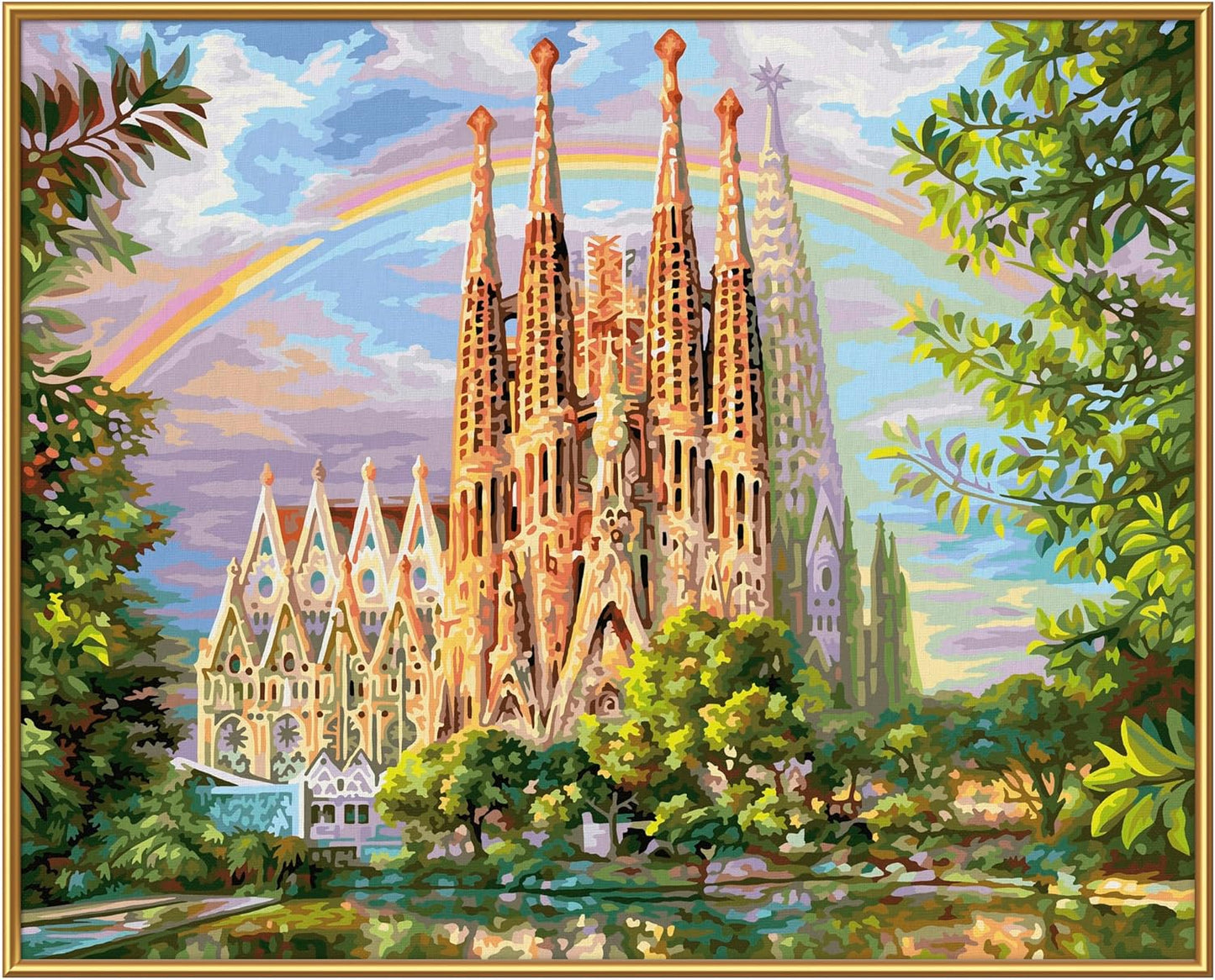 Malen nach Zahlen - Sagrada Familia