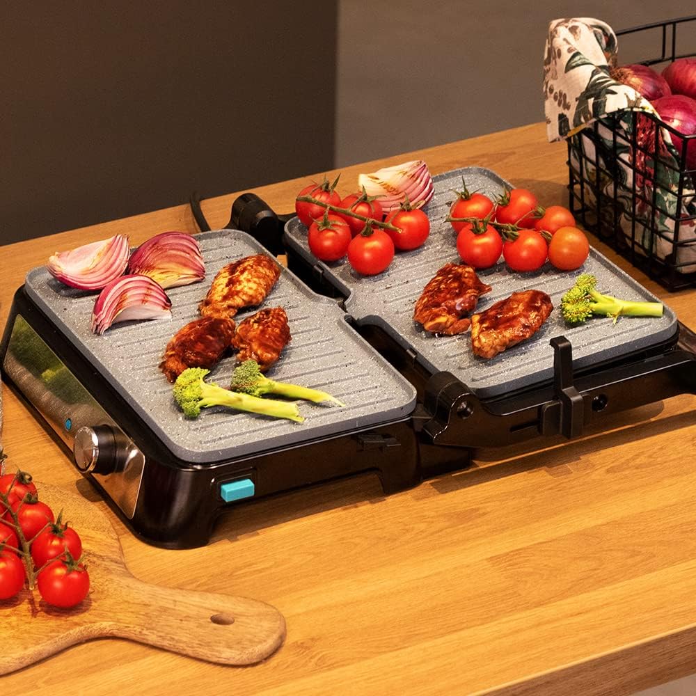 Rock'nGrill 1500, 1500 W / Abnehmbare Steinplatten