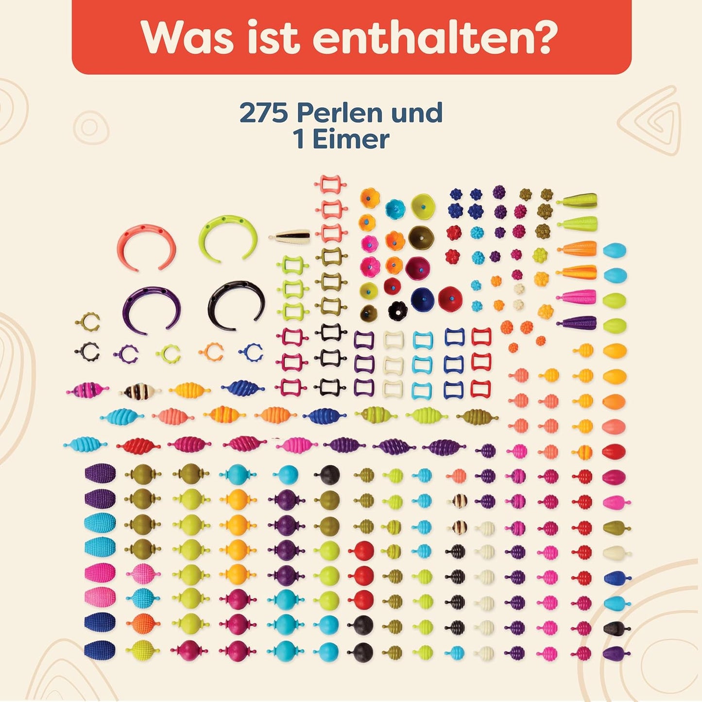 Beauty Pops Schmuckset, 275 Stück