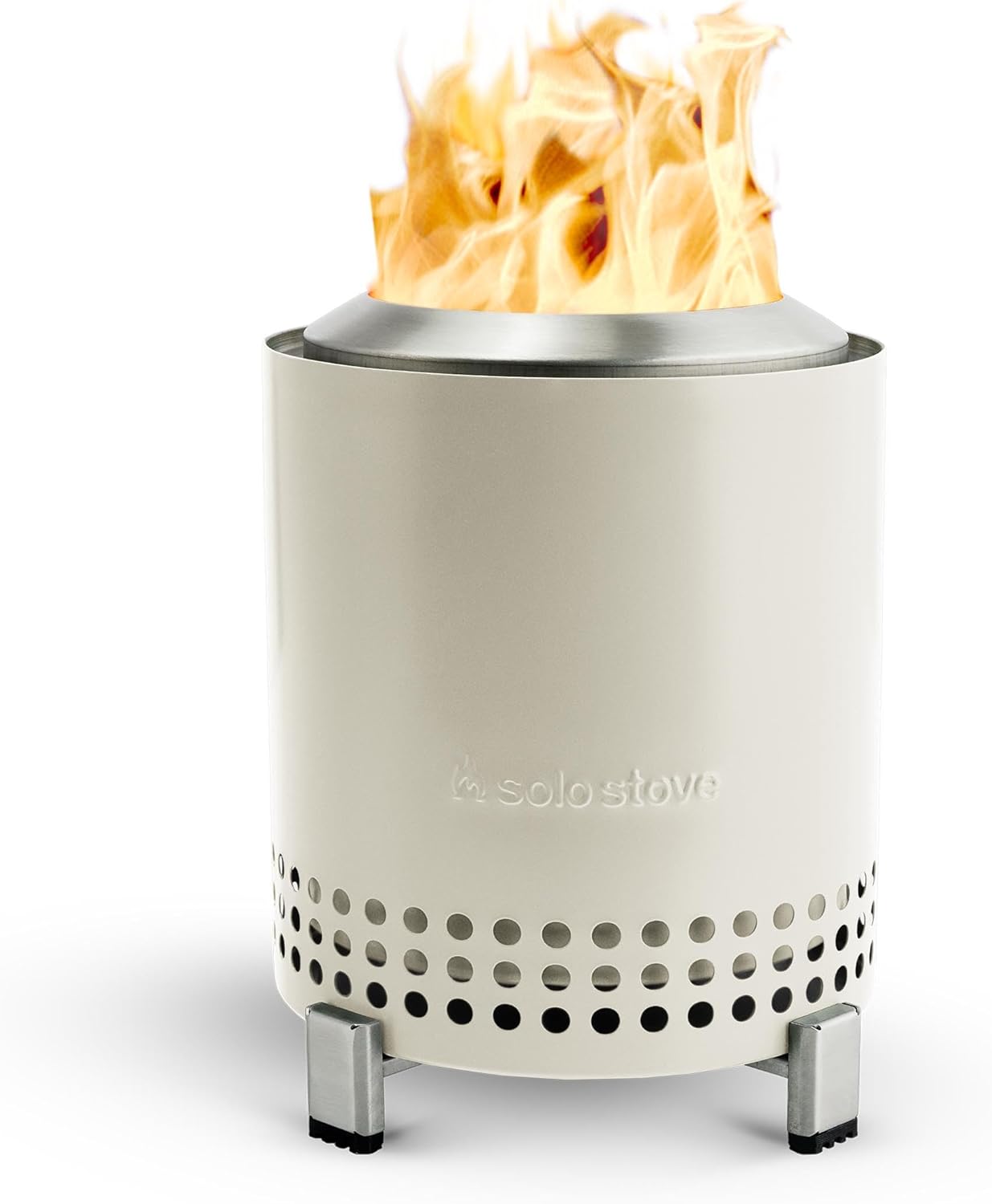 Tischfeuer Mini Kamin, Mesa Beige
