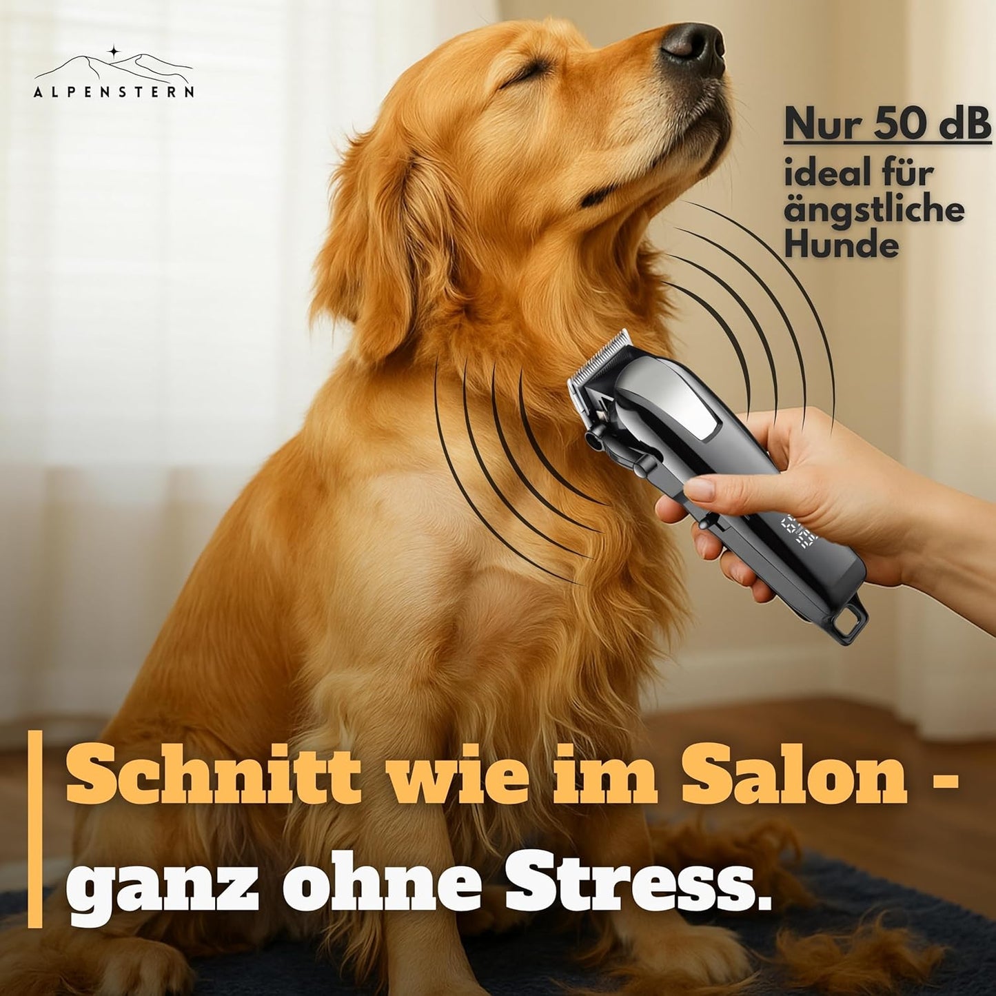 Akku-Hundeschermaschine