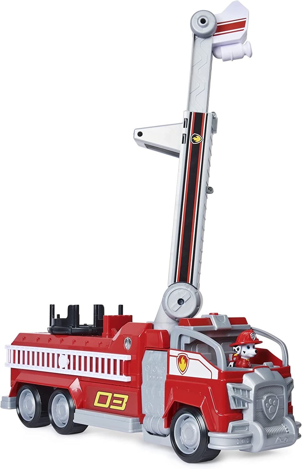 Paw Patrol Movie Marshalls verwandelbarer Ultimate City-Löschzug, Spielfahrzeug