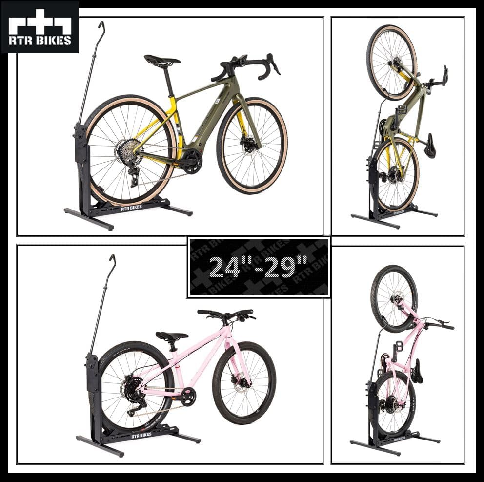 Freistehender Veloständer für Garage & Haus