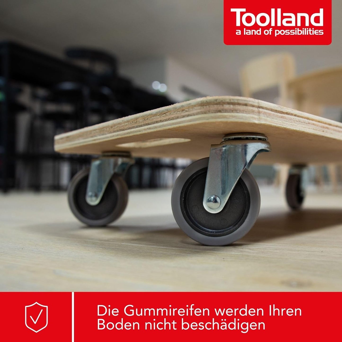 Transport-Roller, 56 x 30 cm charge max 150 kg