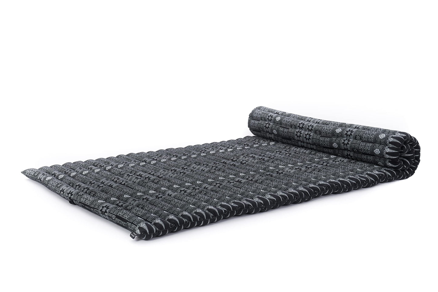 Rollbare Thaimatte, 190x100 cm, L: 190x100 cm Cbt4 - Schwarz