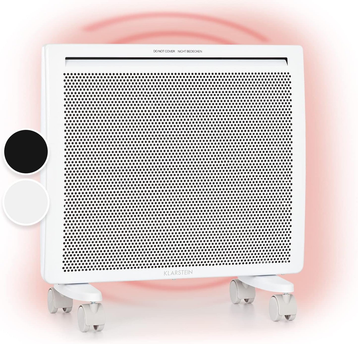2-in-1 Heizgerät, 1000 Watt ; Weiss