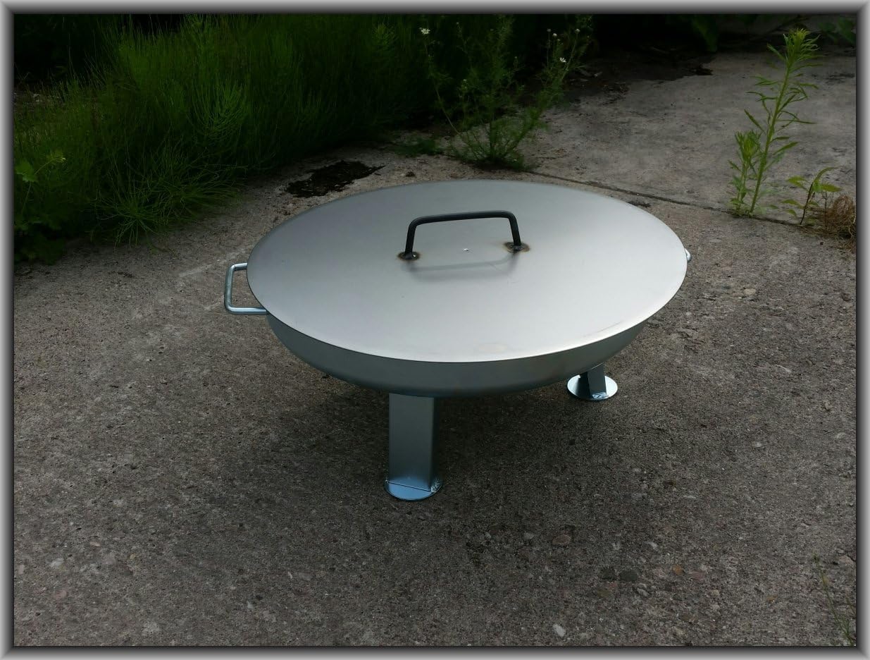Feuerschalen-Deckel, 55 cm, Legierter Stahl Ø55cm Stahl