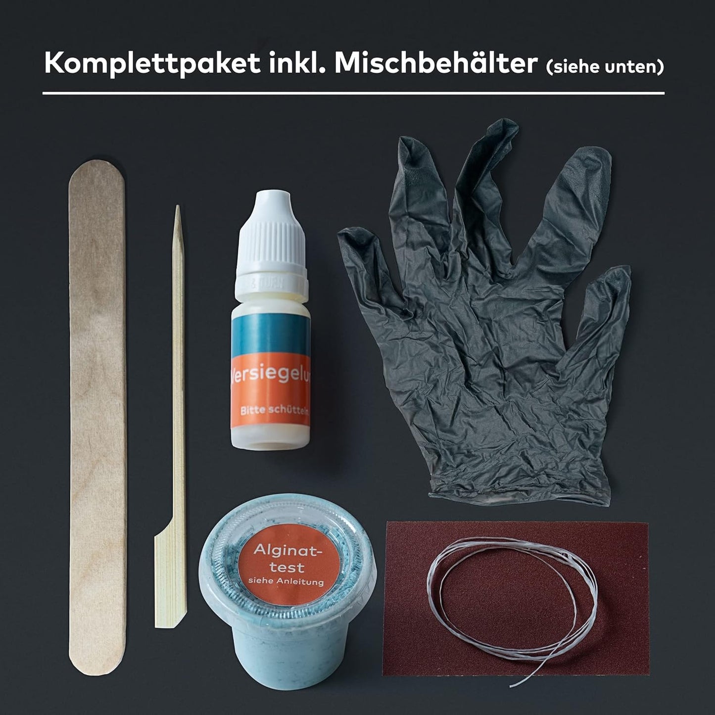 Handabdruck-Set für Paare mit Alginat-Abformmasse