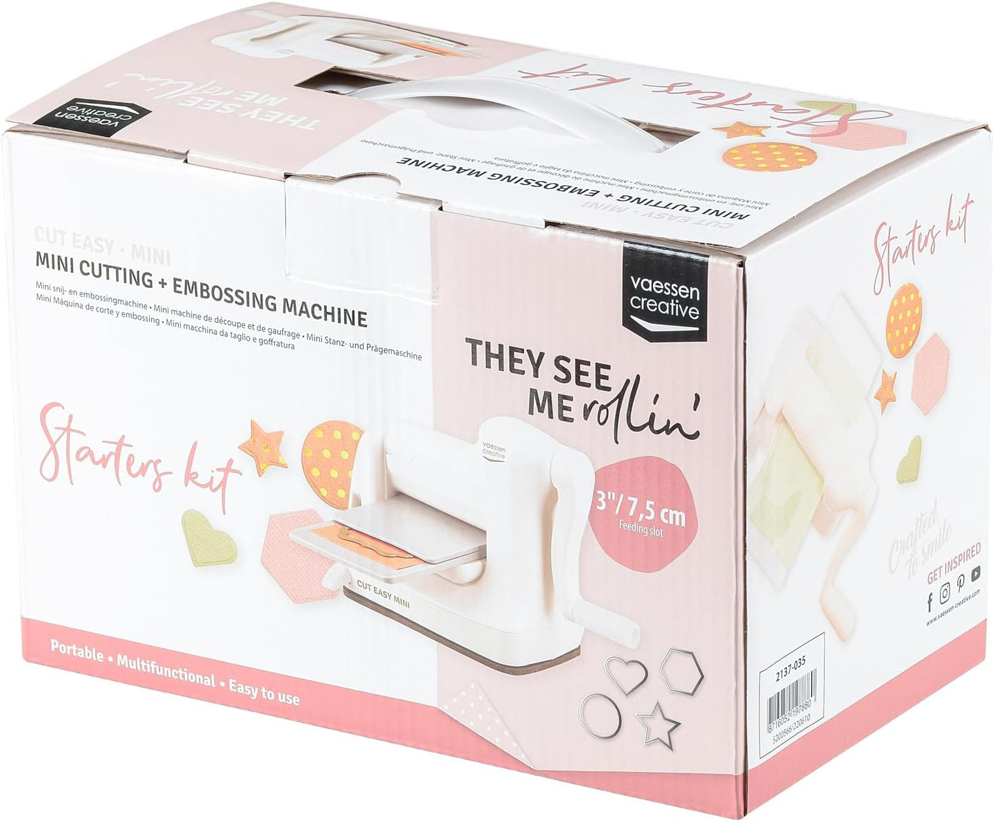 Cut Easy Mini Starter Kit, Cut Easy Mini (7,5cm)