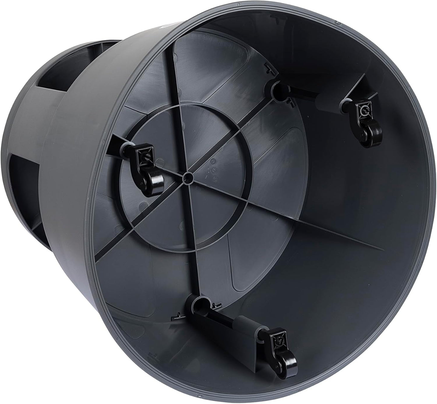 Rollhocker Super Step, Grau