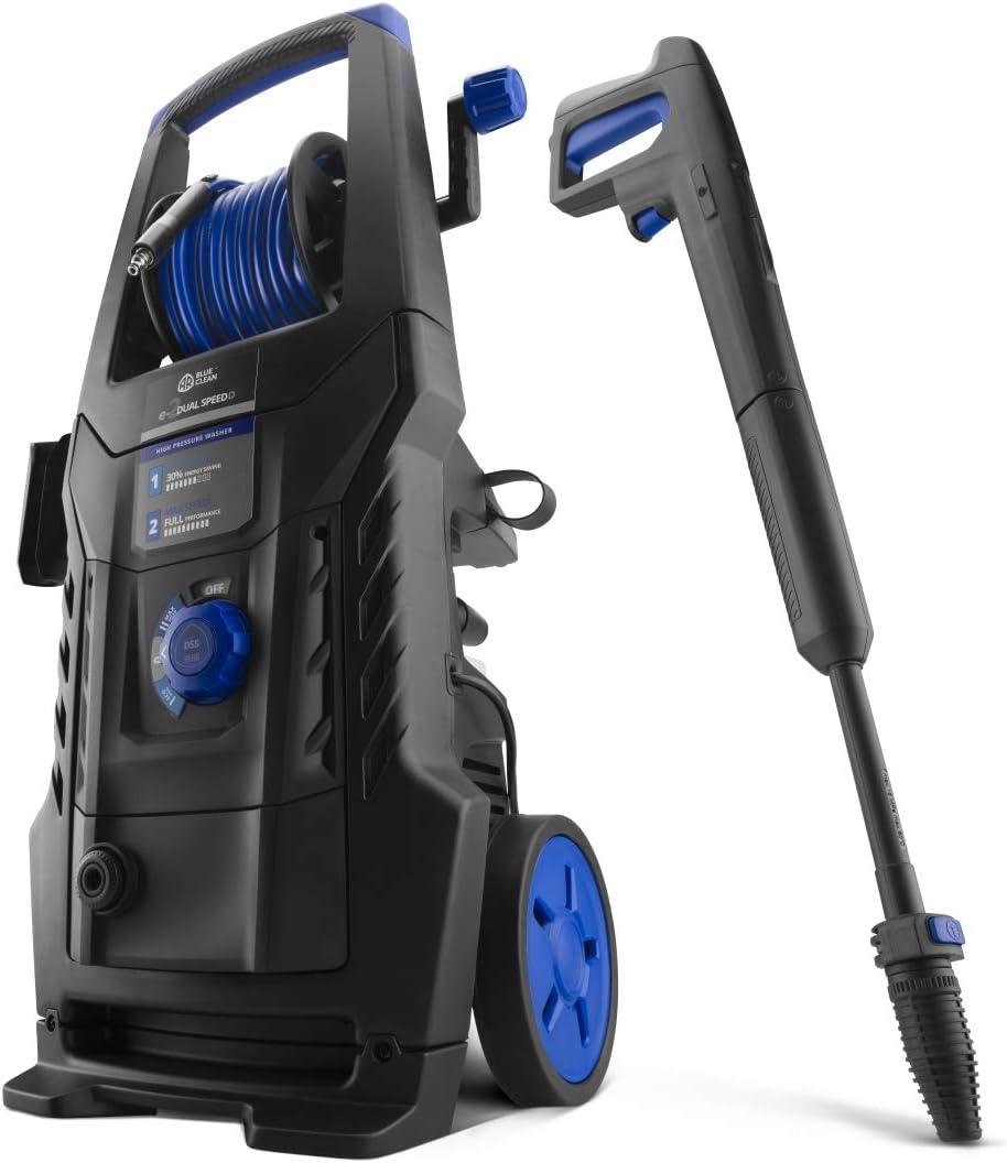 Hochdruckreiniger e-2DualSpeed D mit Flächen- und Rohrreiniger, 160 bar - 460 l/h / Flächenreiniger + Rohrreinigersonde