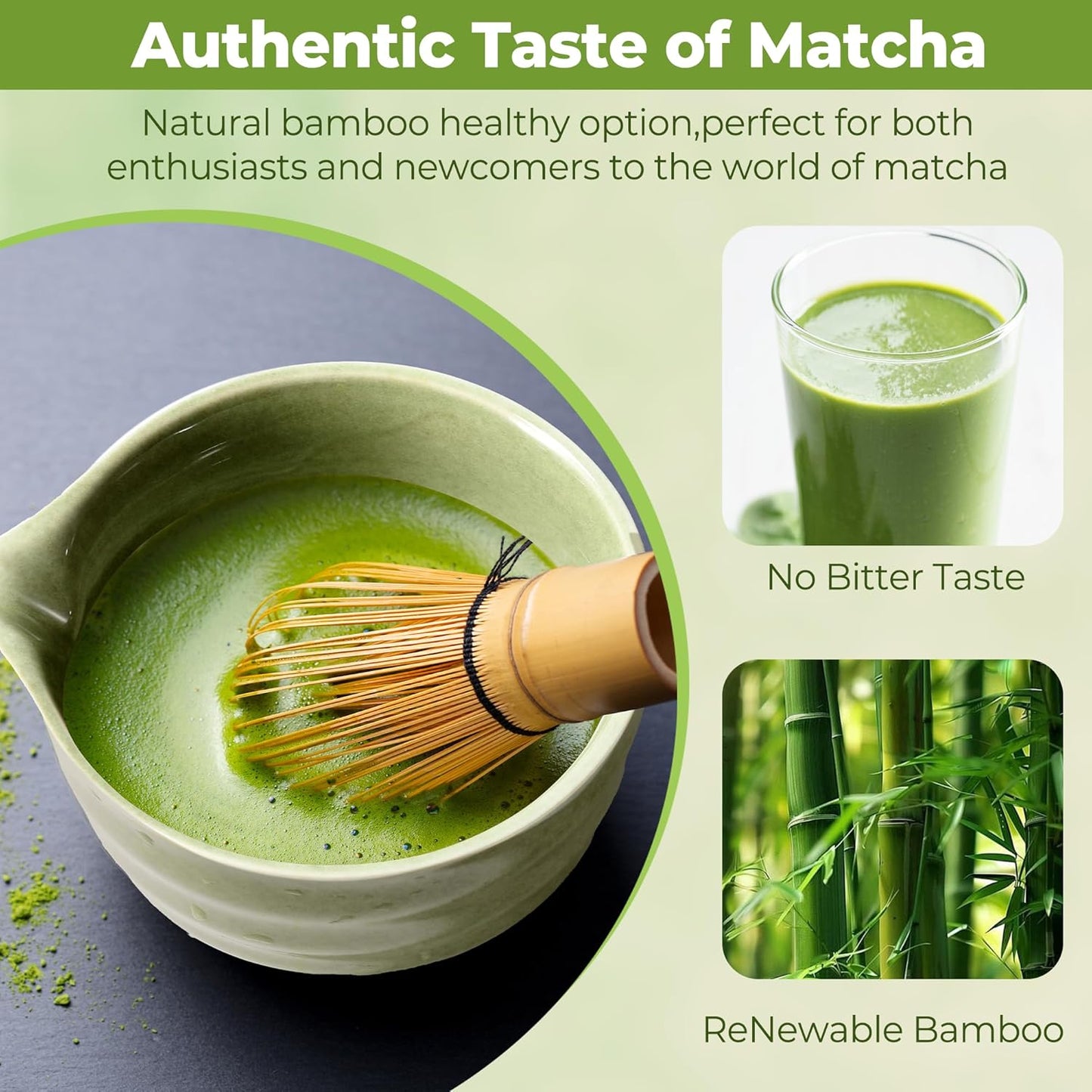 7-teiliges Matcha-Set