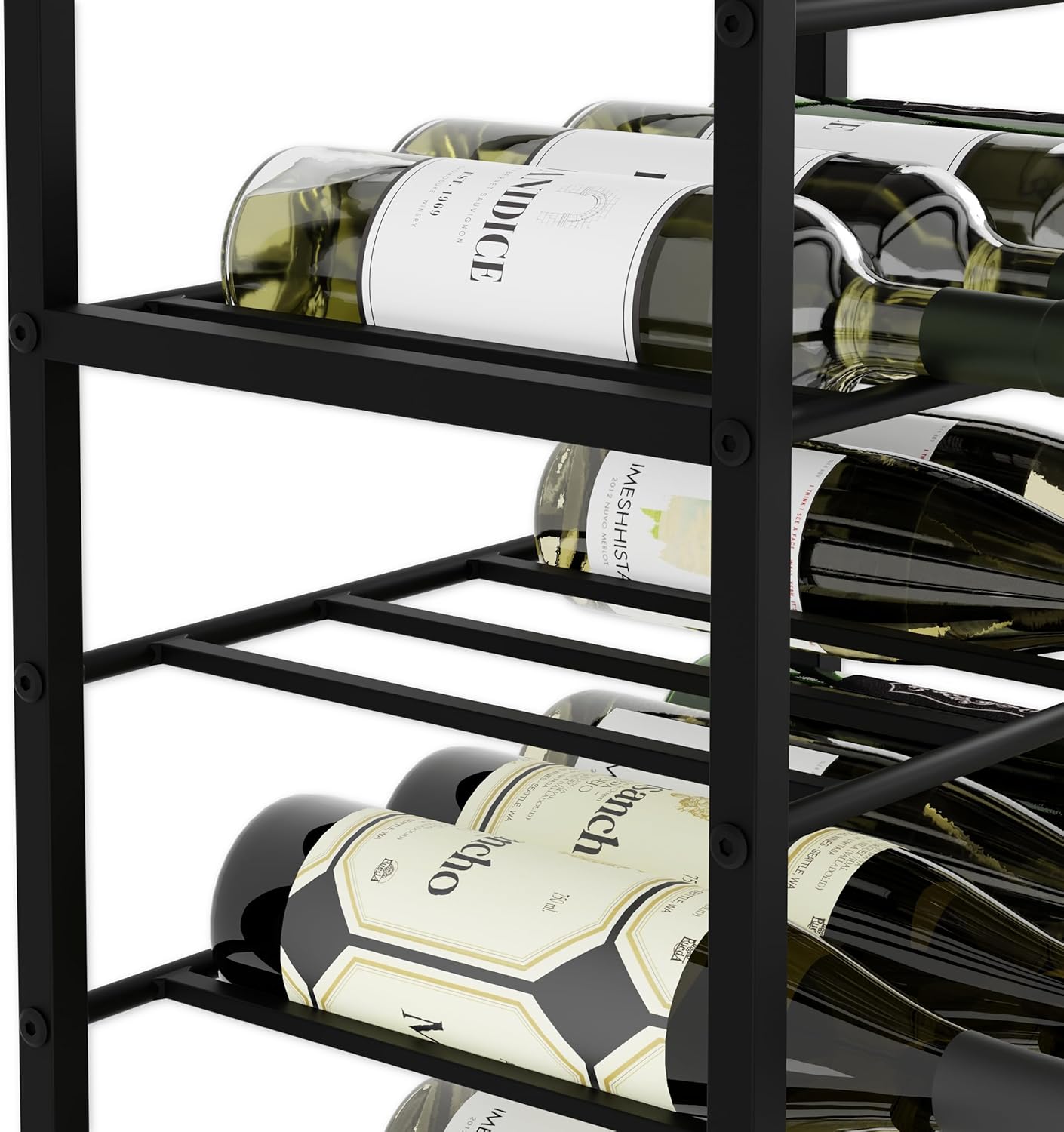 Metall-Weinregal für 7-30 Flaschen, LOFT 2-20S